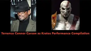 TERRENCE CONNOR CARSON AS KRATOS PERFORMANCE COMPILATION 