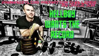 Armwrestling Pronation Challenge - Hellboy wants the pound for pound-record!