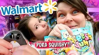 4 DIFFERENT SQUISHY BRANDS AT WALMART!! | SQUISHY VLOG & HAUL!
