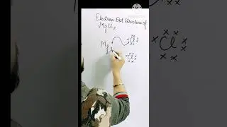 Electron Dot Structure of MgCl2 || Class 10th Board || Chemistry || #board @sarveshstudy