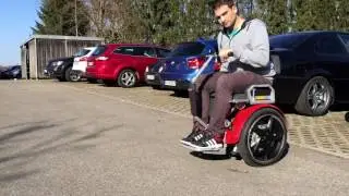 Segway Rollstuhl Freee F2 &ndash; Sicherheitsabschaltung | Segway wheelchair Freee F2 &ndash; Safety Shutdown