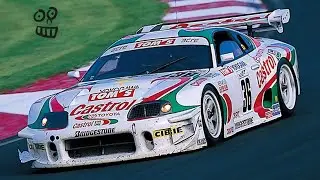 Gran turismo psp, en nurburgring con toyota supra castrol, tiempo: 6'49.745