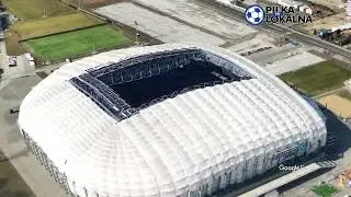 Stadion Lecha Poznań 🏟️ #piłkalokalna #stadion #lechpoznań #soccer #football #poland