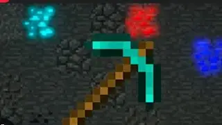 🔴minecraft falling pickaxe#live