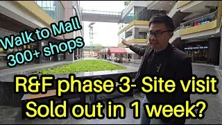 Cheapest Condo Near Singapore CIQ? R&F Princess Cove Phase 3 On-Site Tour–1st Week mostly sold out?