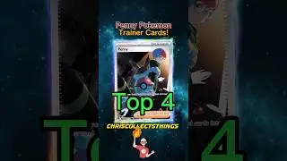 Top 4 PENNY Pokemon Trainer Cards ✨ #shorts #paldeanfates #pokemontcg
