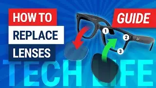 Как поменять линзы на очках RayBan Meta | Обзор линз HonsVR Transition