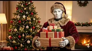 Robot Santa s Christmas Song - animation of still image in blog