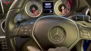 Mercedes a class w176 2013 service due message reset