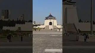 Visiting Chiang Kai-shek Memorial Hall in Taipei #shorts