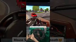 Mouse Steering Works smooth😍 Euro truck simulator 2 gameplay #shorts #ets2