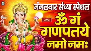 LIVE रविवार स्पेशल : गणेश मंत्र - Ganesh Mantra ॐ गं गणपतये नमो नमः Om Gan Ganpataye Namo Namah