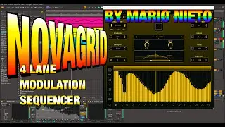 NOVAGRID &mdash; 4-полосный модуляционный секвенсор от Марио Ньето &mdash; обучающее видео с использованием S...