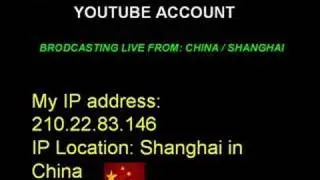 My Account - IP Location