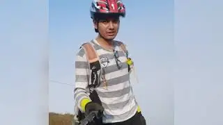 cycling uphill and downhill