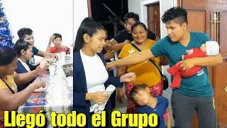 Llego eddy junto a daysi veán que Emoción ver toda la familia reunidos😱