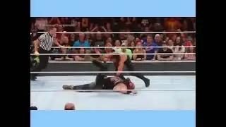 Seth Rollins Curb Stomp to Braun Strowman 
