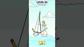 Draw Puzzle Level 34 #shorts #drawing&nbsp; #funny #trending #puzzle