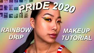 RAINBOW DRIP MAKEUP TUTORIAL  | PRIDE 2020