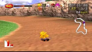 Chocobo Racing Gameplay Grand Prix (PSX,PS)