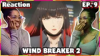 OMG TSUBAKI Hjsdrgnju 🤩 | WIND BREAKER Season 2 Episode 9 Reaction | Lalafluffbunny
