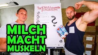 10 Milchprodukte für mehr Muskeln!