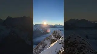 Dia de esqui ⛷️ #suica #trilhasradicais #snow #inverno #mountains #alpessui&ccedil;os #neve #travel #eco