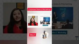 Step 5.Corporate Sales & Marketing | Step 6. Market Research Analyst #allaboutjobs