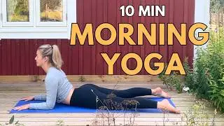 Morning yoga stretch | 10 min yoga flow