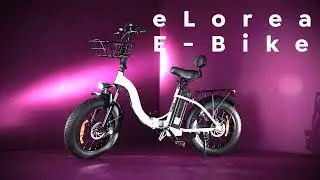 DeLorean 500W LowStep EBike w/Pedal Assist   Backrest
