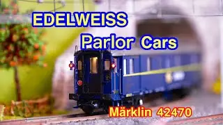 🇫🇷 #CIWL #Wagons-Lits #EDELWEISS PARLOR CAR EXPRESS #m&auml;rklin  #modellbahn #hobby #miniature #鉄道模型