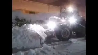 fiat 180-90 snow plowing