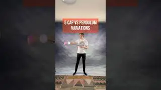 5 variations on poi CAP vs pendulum hybrids! #PoiSpinning #FlowArts