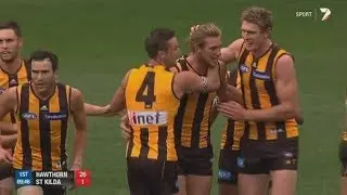AFL 2014: Round 7 - Hawthorn highlights vs. St. Kilda