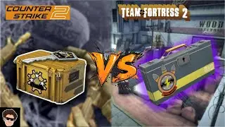 CS2 vs TF2 Powerhouse Collection cases!