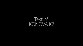 KONOVA Slider K2   TEST 1080p by Sushi Production