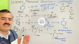 Lederer Manasse Reaction || Phenol Formaldehyde Reaction || BSc #NEET #JEE #CUET #organic chemistry