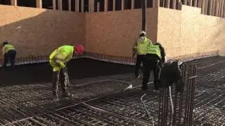 Ozbud chorwacka betonowanie płyty fundamentowej cz 1