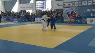 60 kg Macdonald N Abdulaev R 16 04 2016 Т4 Кубок Европы среди юниоров и юниорок, Санкт Петербург 201