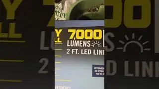 Braun 7000 Lumina shop light LED/ review