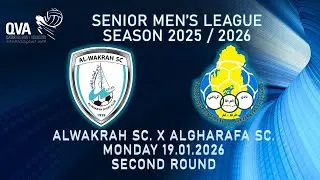 ALWAKRAH SC. vS ALGHARAFA QVA Sr. MEN'S LEAGUE SEASON 2025/2026