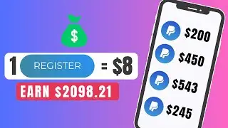 $8 / Sign-up | Earn Money by Registering Emails Using Your Mobile Phone (Easiest Way) 2023