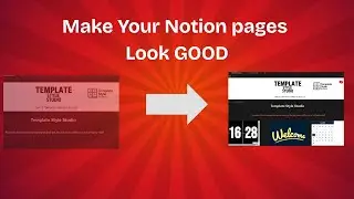 Spice Up Your Notion page: Easy Design Tricks for Dull Templates with widgets