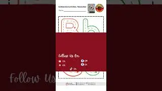 Learning & Tracing Letter B (Part 16) | ROWAB Educational Treasures | Ready for Letter C