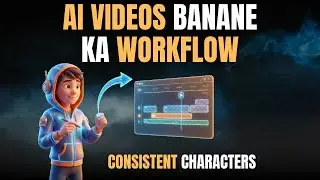 AI Cartoons Banane Ka mera Workflow! 🎨 | Veo 3.1 & Google Flow