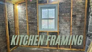 Kitchen Framing - Highland home Renovation part 15