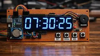 Build Your Own Alarm Clock Using RTC Module ⏰ | DIY Electronics