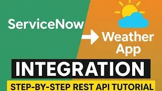 ServiceNow Weather API Integration | Get Live Weather Data in ServiceNow