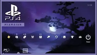Night Over The Misty Valley - HiQ Ace | PS4 (Dynamic Theme) HD