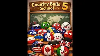 Country Balls school 5!! #countryballs #kidsofyoutube #kidvideos